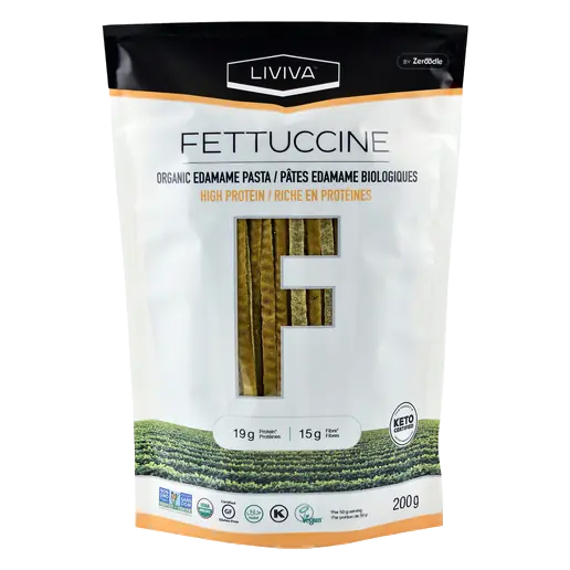 Organic Fettuccine Pasta Edamame 200 g
