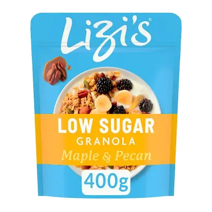 Lizis Low Sugar Maple & Pecan Granola