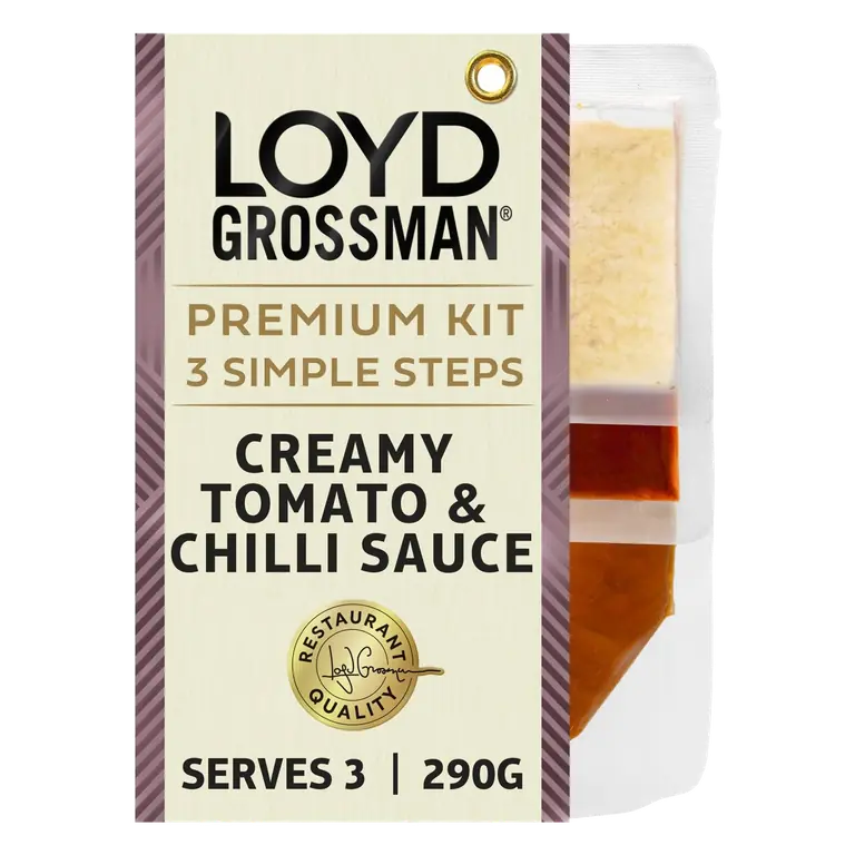Loyd Grossman Creamy Tomato & Chilli Sauce Meal Kit 290g