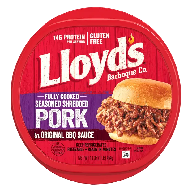 Simple Ideas Seasoned Shredded Pork in BBQ Sauce Refrigerated