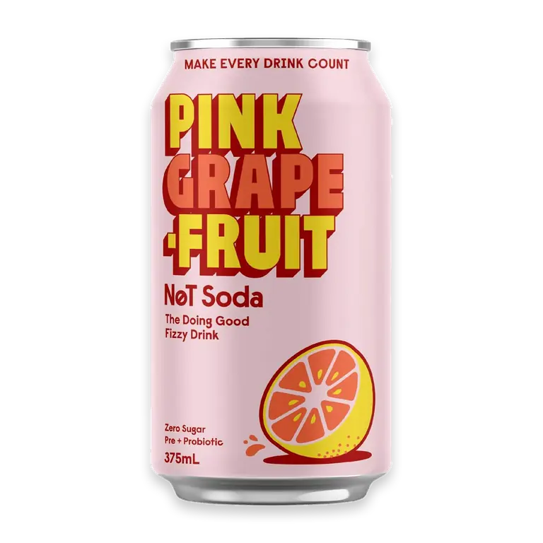 Not Soda Fizzy Drink Grapefruit Zero Sugar