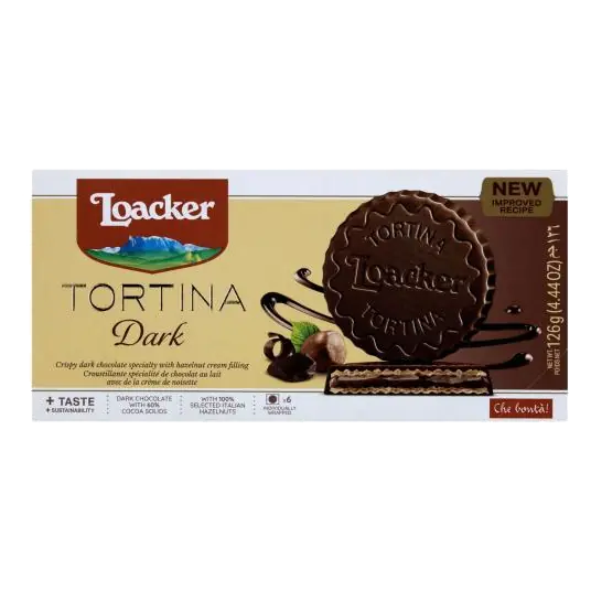 Gran Pasticceria Tortina Biscuit Dark Chocolate