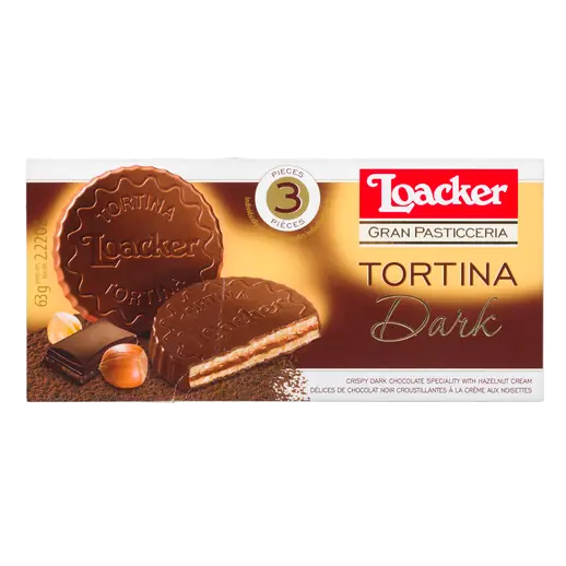 Cookies Tortina Dark 63 g
