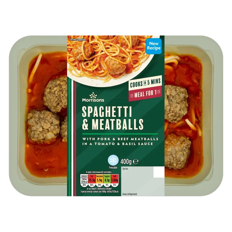Morrisons Spaghetti & Meatballs