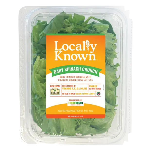 Baby Spinach Crunch