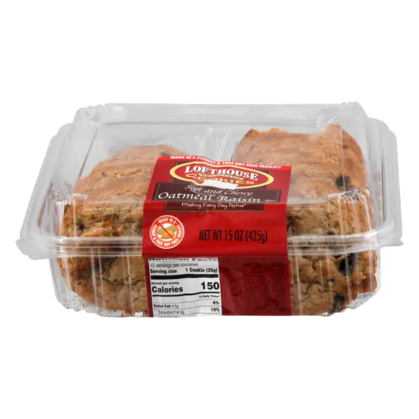 Oatmeal Raisin Cookies - 12 ct