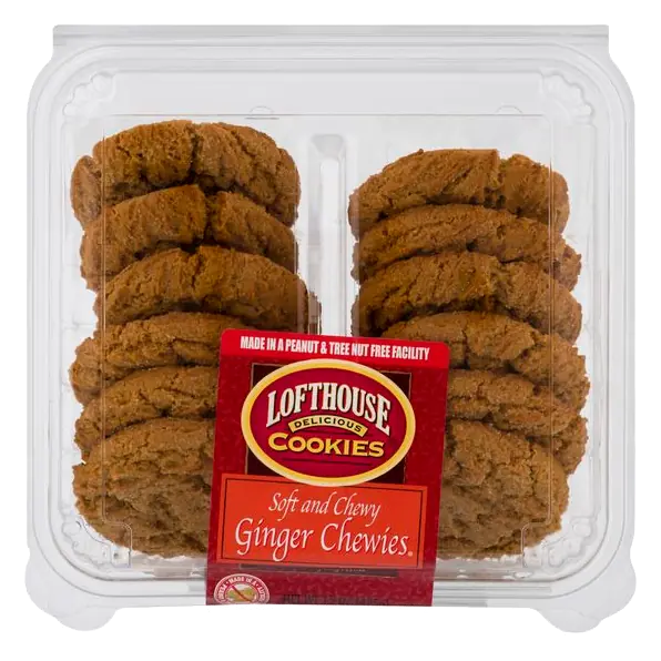 Soft & Chewy Cookies Ginger - 12 ct