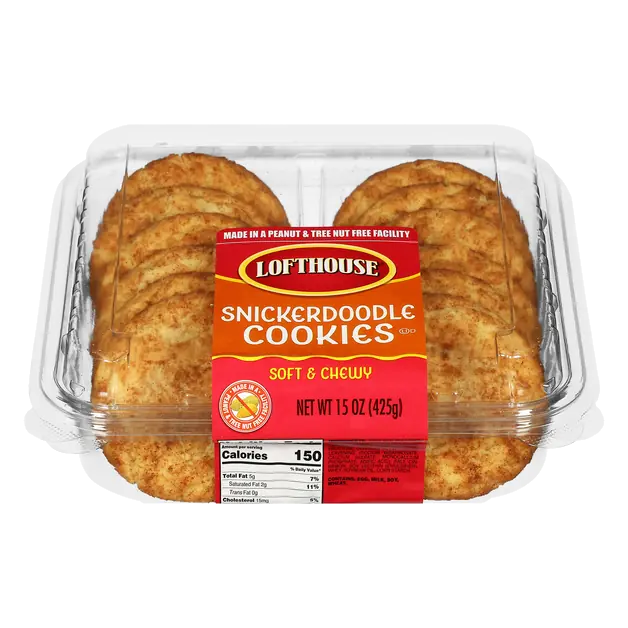 Soft & Chewy Snickerdoodle Cookies - 12 ct
