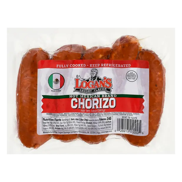 Hot Mexican Brand Chorizo - 5 ct