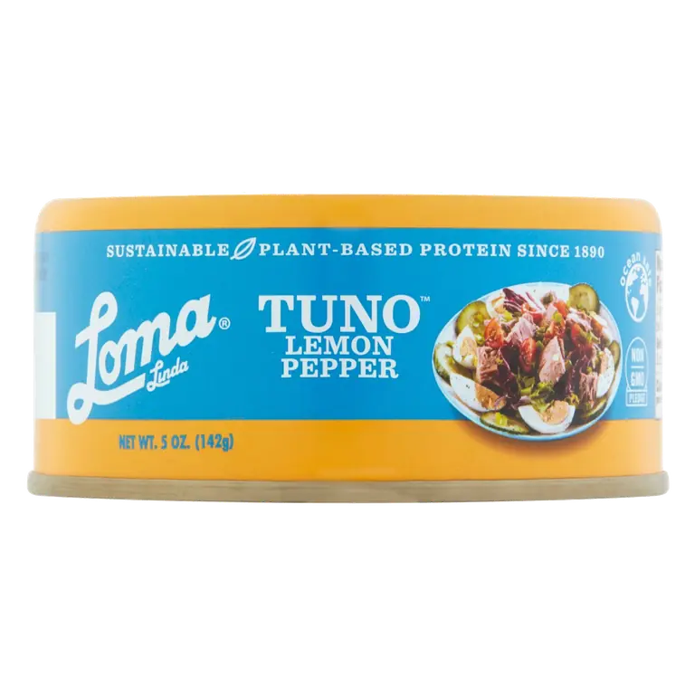 Lemon Pepper Fishless Tuna