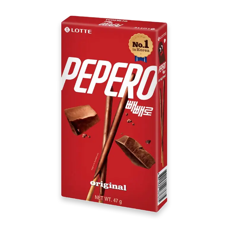 Pepero Chocolate Original Stick & Biscuit