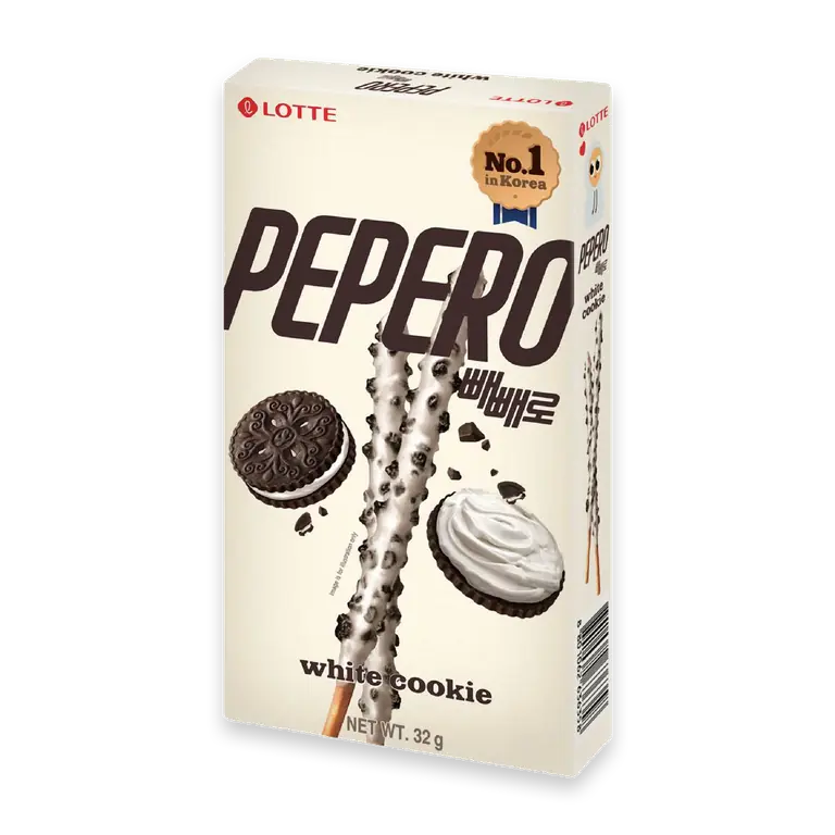 Pepero White Chocolate Stick & Biscuit