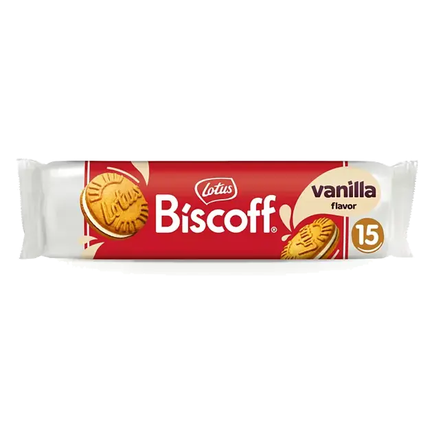 Biscoff Cookies, Vanilla Flavor