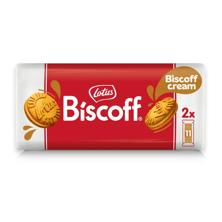 Biscoff Cream Sandwich Cookies