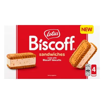 Biscoff Sandwiches Ice Cream