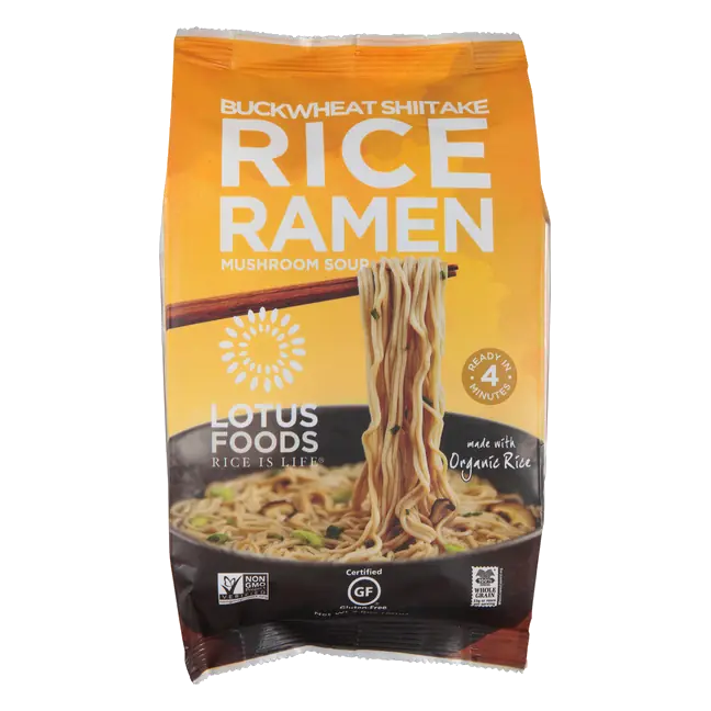 Buckwheat Shiitake Rice Ramen Mushroom Soup
