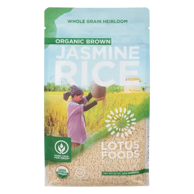Organic Brown Jasmine Rice