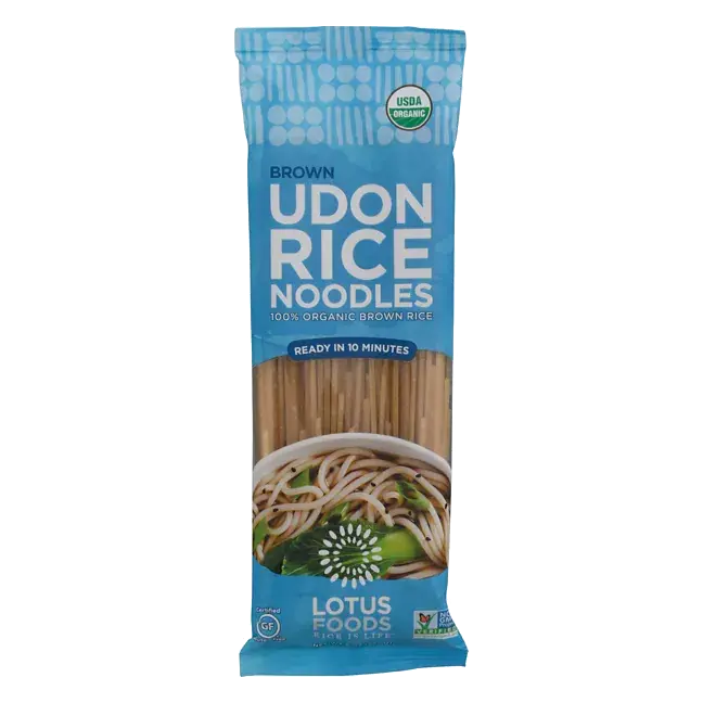 Rice Noodles, Udon, Brown