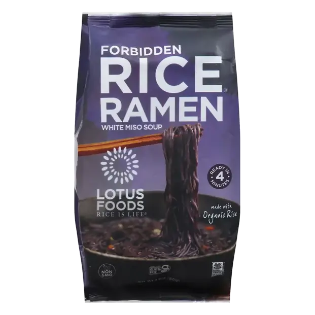 Rice Ramen, White Miso Soup, Forbidden