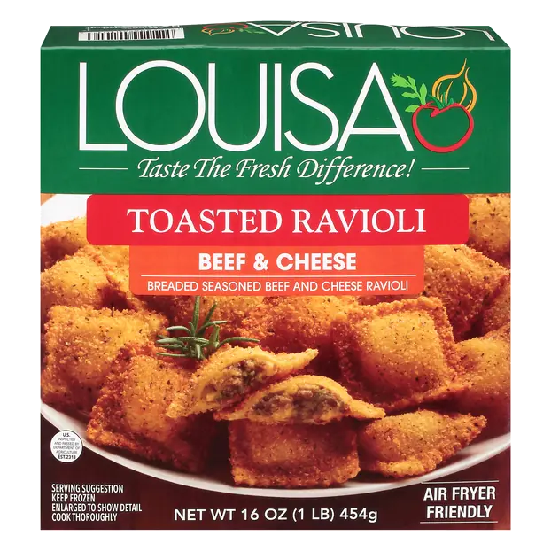 Beef & Cheese Toasted Ravioli Frozen