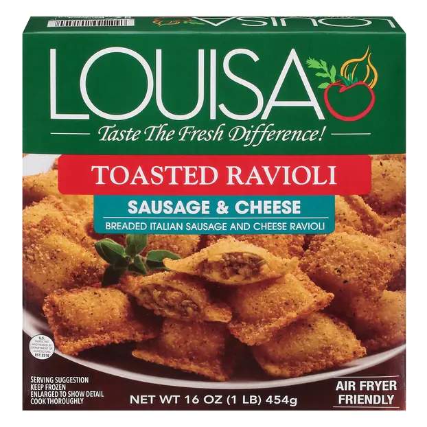 Sausage & Cheese Toasted Ravioli Frozen