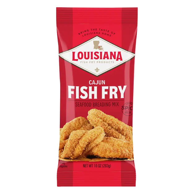 Louisiana Cajun Fish Fry Seasoned Breading Mix