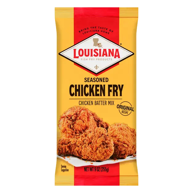 Louisiana Seasoned Chicken Fry Batter Mix