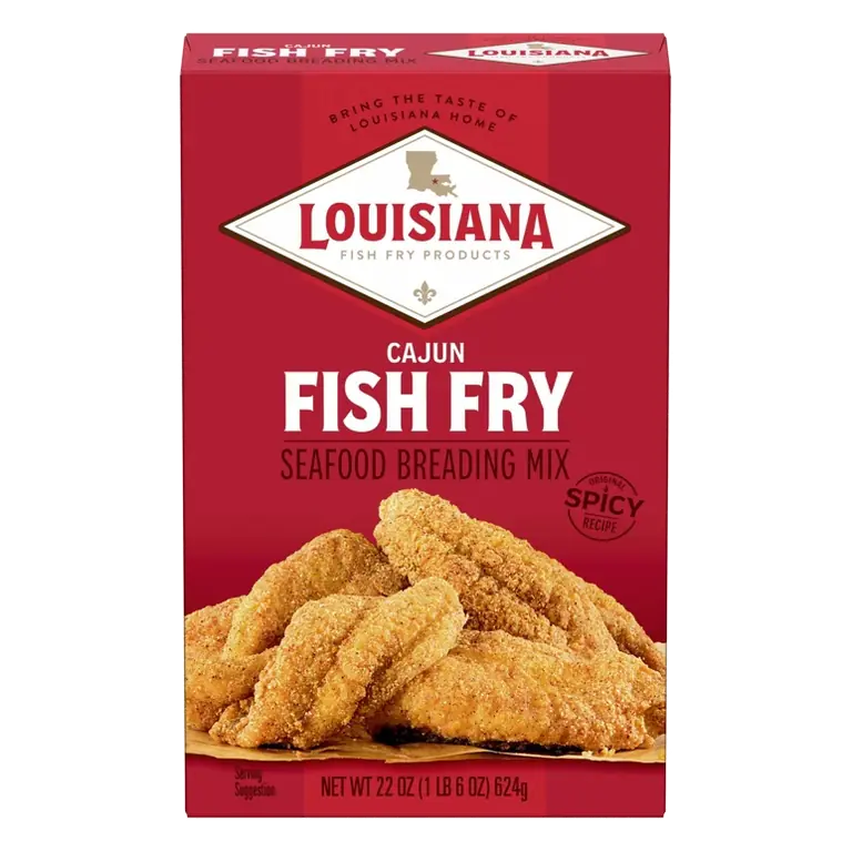 Louisiana Cajun Fish Fry Breading Mix, 22oz