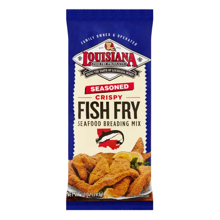 Seasoned Crispy Fish Fry Seafood Breading Mix