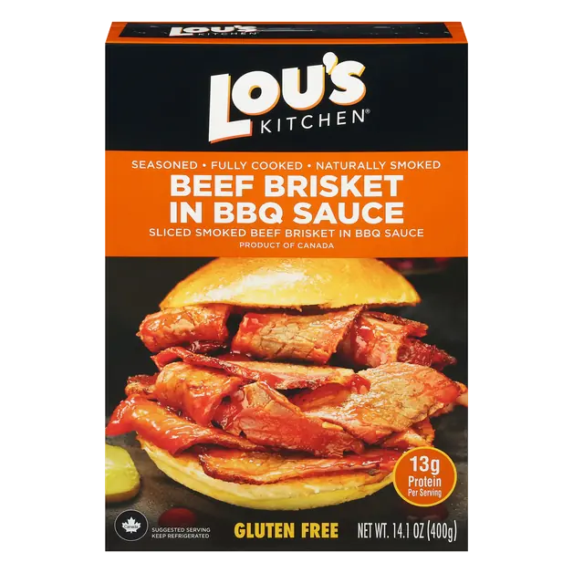 Gluten Free Beef Brisket in BBQ Sauce Refrigerated