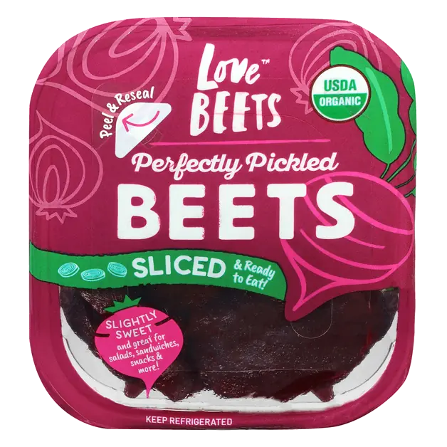 Perfectly Pickled Organic Sliced Beets