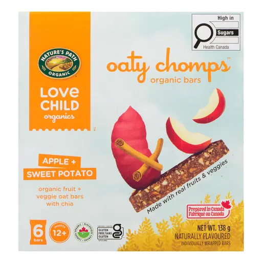 Baby Bars Oaty Chomps Apple Sweet Potato138 g