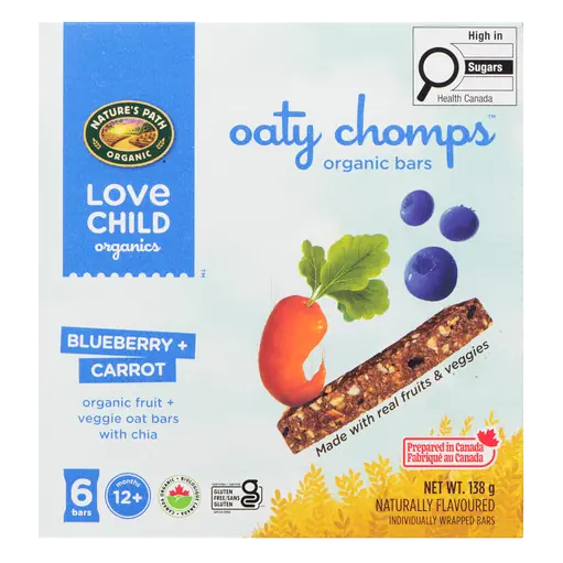 Oaty Chomps Blueberry + Carrot 6 x 23 g