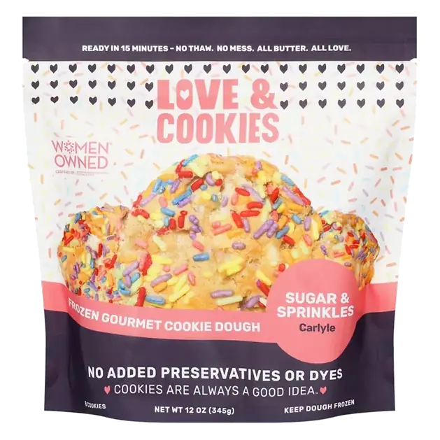 Frozen Gourmet Carlyle Sugar & Sprinkles Cookie Dough