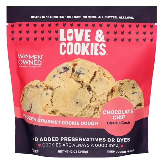 Frozen Gourmet Charlie Cash Chocolate Chip Cookie Dough