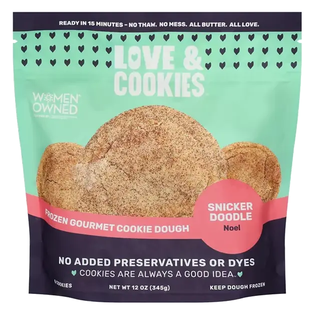 Frozen Gourmet Noel Snicker Doodle Cookie Dough