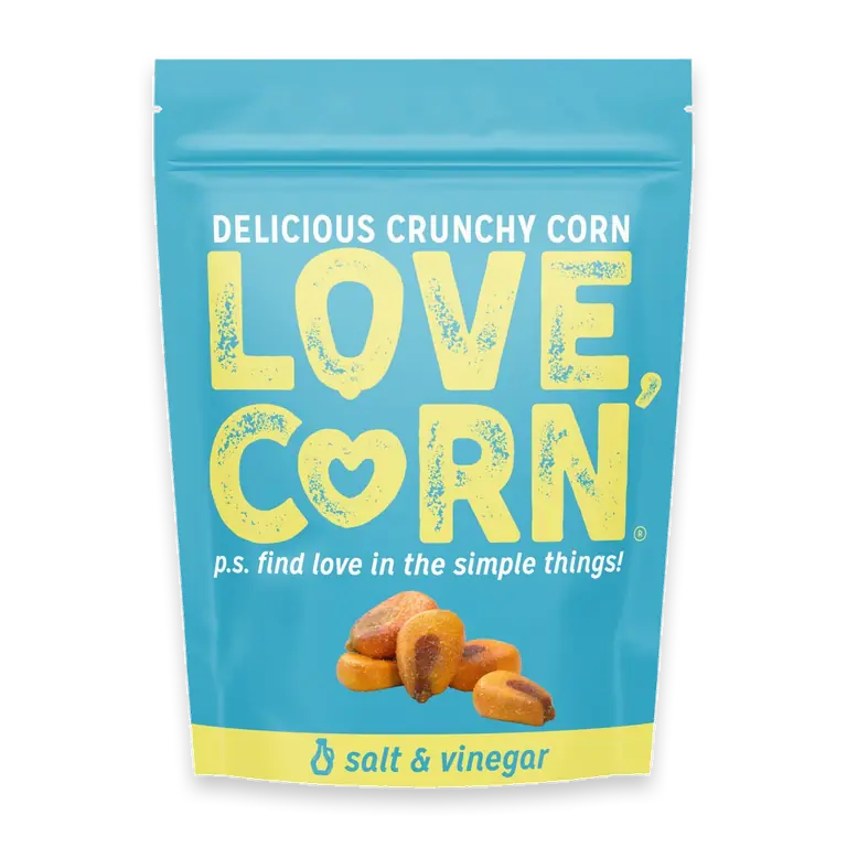 Gluten Free Salt & Vinegar Crunchy Corn Snack