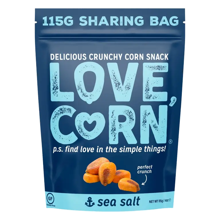 Sea Salt Crunchy Corn Snack 115g