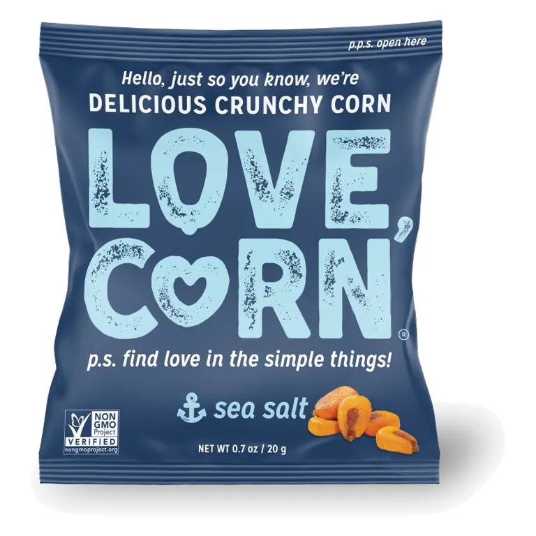 Sea Salt Premium Crunchy Corn Snack