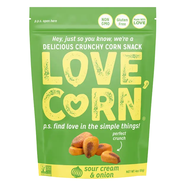 Sour Cream & Onion Crunchy Corn