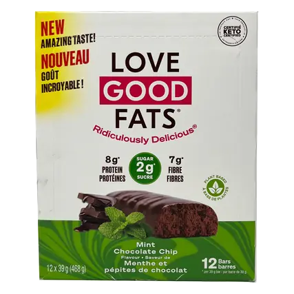 Mint Chocolate Chip Bar 12 x 39 g