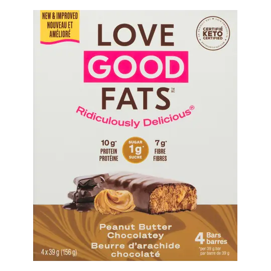 Protein Bars Peanut Butter Chocolatey 4 x 39 g