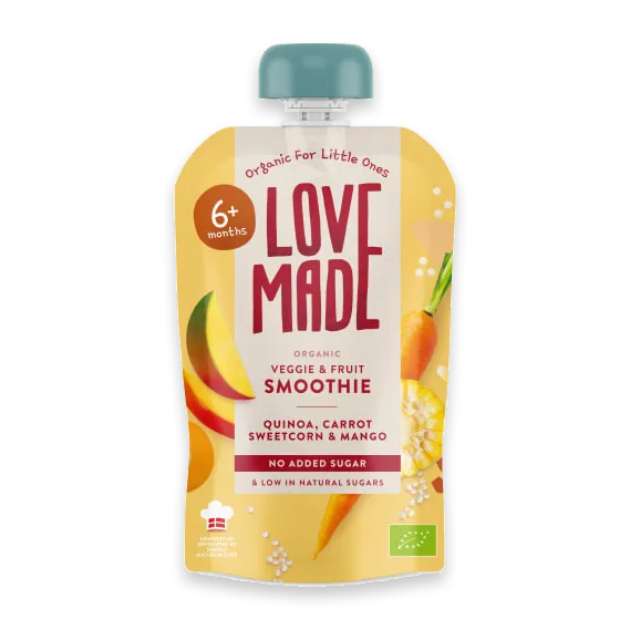 Smoothie Quinoa Morot Majs Ma Från 6 Månader