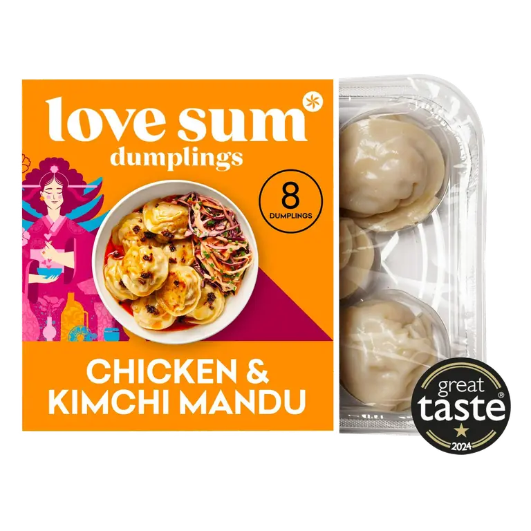 8 Dumplings Chicken & Kimchi Mandu 240g
