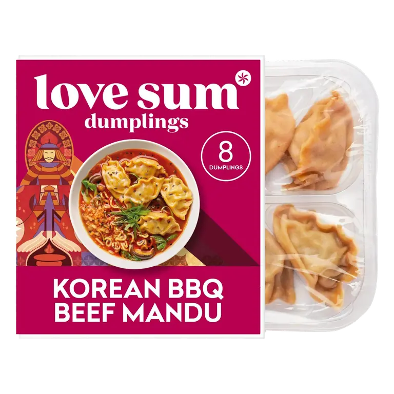 8 Dumplings Korean BBQ Beef Mandu 200g