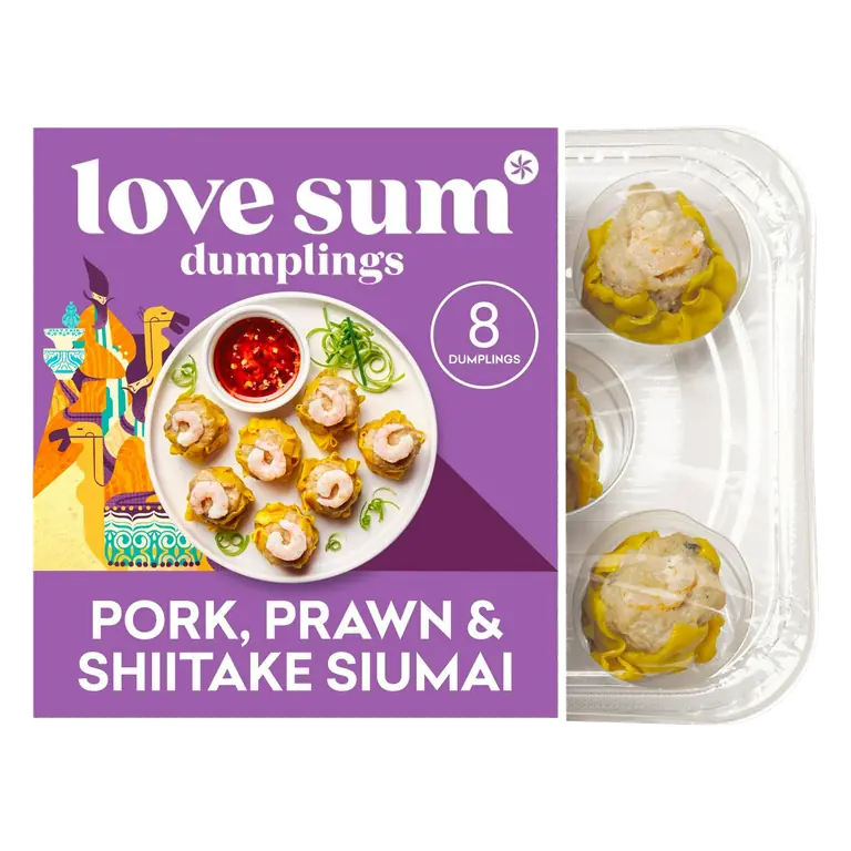 8 Dumplings Pork, Prawn & Shiitake Siumai 200g
