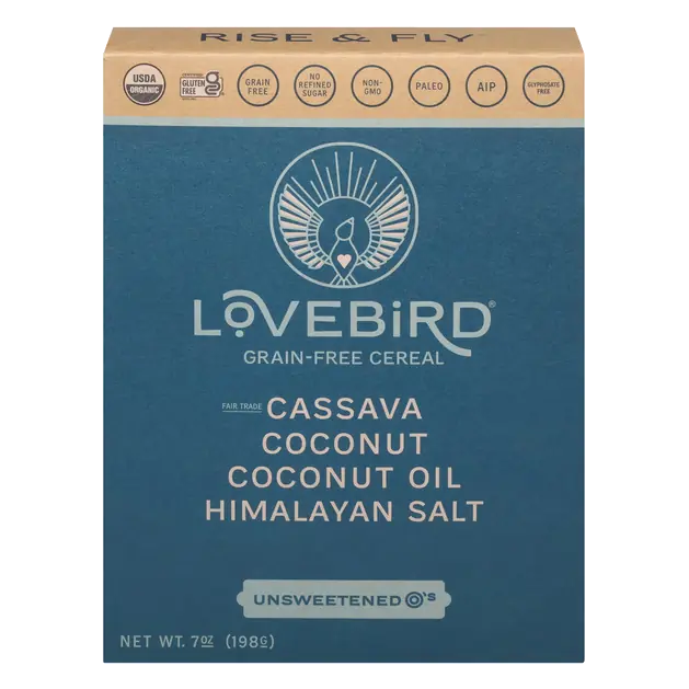 Lovebird Organic Grain Free O's - Unsweetened