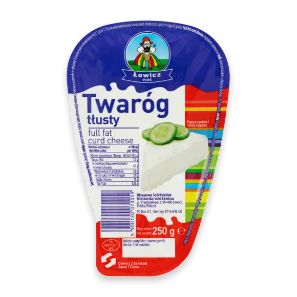 Curd Ost Fullfet Sallads/vitost