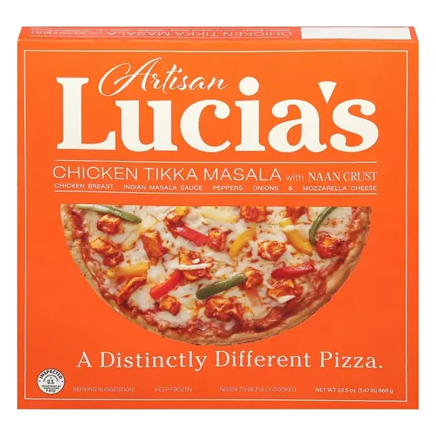 Pizza, Chicken Tikka Masala, Naan Crust, Artisan