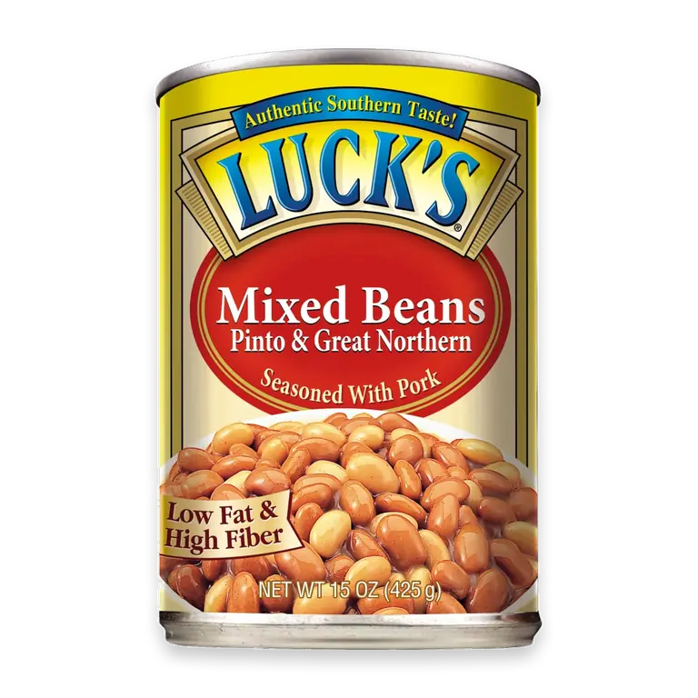 Pinto & Great Northern Mixed Beans Seasoned with Pork